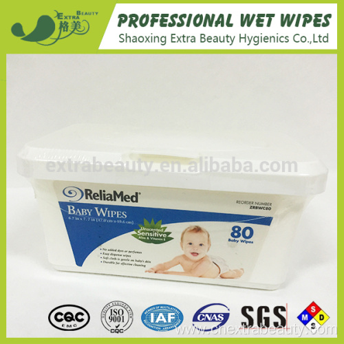 Spunlace Baby Wet Tissue with Different Package